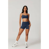 Halter High Waist Sleeveless Elastic Sport Bra