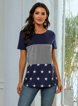 Starry Comfort Short Sleeve Top