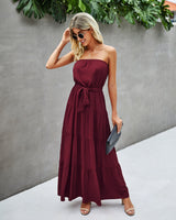 Elegant Off-Shoulder Ruffle Dress