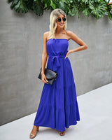 Elegant Off-Shoulder Ruffle Dress