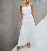 Elegant Off-Shoulder Ruffle Dress | Dress - Women's | Dress, maxi dress | Elings