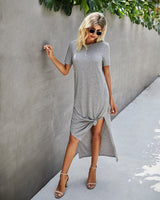 Ultimate Comfort Short Sleeve Dress