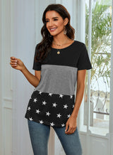 Starry Comfort Short Sleeve Top