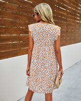 Boho Chic Floral Dot Dress