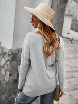 Cozy Buttoned Sweater