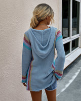 Cozy Chic Knit Pocket Hoodie