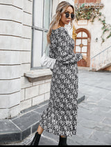 Floral Elegance Midi Dress