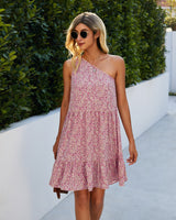 Floral Ruffle Off-Shoulder Dress | Dress - Women's | above the knee, Dress | Elings