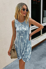 Tie-Dye Sleeveless Dress