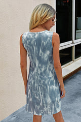 Tie-Dye Sleeveless Dress